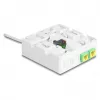 Caja de conexión de fibra óptica DELOCK 2 x SC/APC simplex con set de cable drop G.657.A1 de 30 m