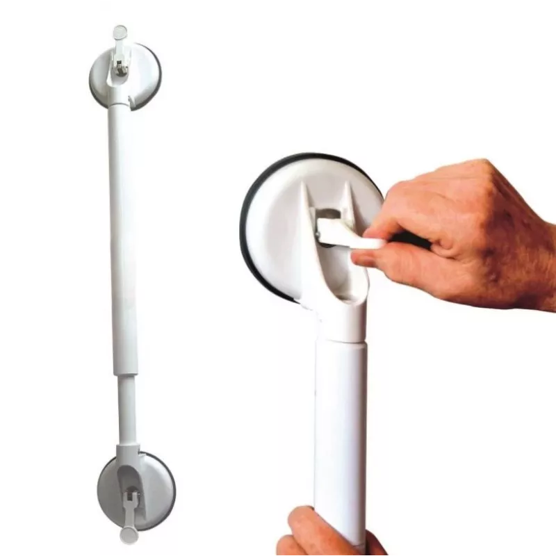 Mango telescópico con ventosas de vacío extensibles