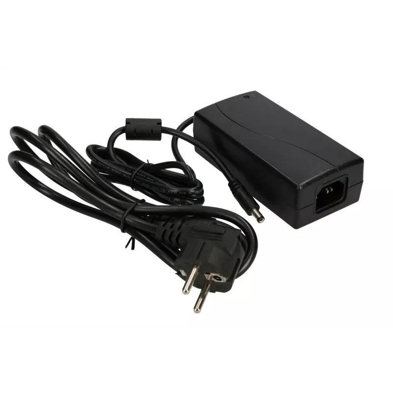 Fuente de alimentación 24V 96W (4A) con conector macho hueco de 5,5×2,1 mm, Extralink, adaptador PoE para interior