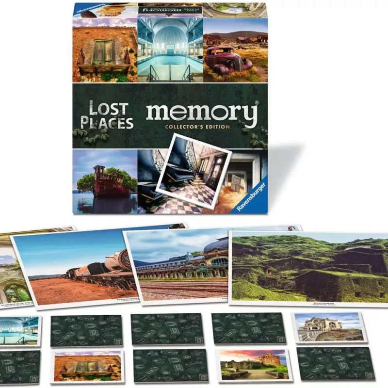 Collector's memory Lost Places, juego de memoria