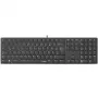 Teclado SPEEDLINK SL-640010-BK USB alemán negro tamaño completo 110 teclas