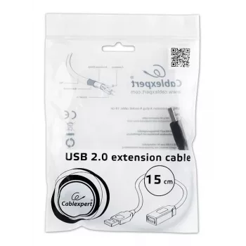 CABLE EXTENSIÓN USB2 AM-AF/CCP-USB2-AMAF-0.15M GEMBIRD