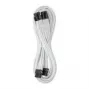 Cable CableMod C-Series Pro ModMesh Bridged-Connection - 8+8 pines PCIe, blanco, 60 cm