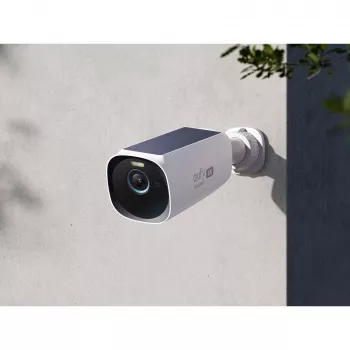 Cámara de vigilancia IP Eufy eufyCam S330 (eufyCam 3) 3840×2160, exterior, inalámbrica, montaje en pared, campo de visión de 135°, audio bidireccional