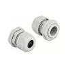 Prensaestopas DeLOCK 60376 gris plástico 2 uds.