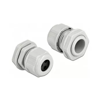 Prensaestopas DeLOCK 60376 gris plástico 2 uds.
