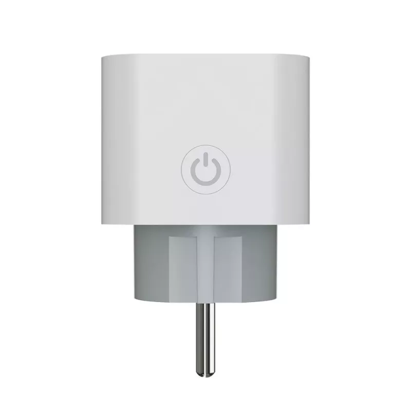 Toma de corriente inteligente SAVIO AS-01 16A Wi-Fi 2,4 GHz, conector tipo E/F, 220–240 V, 3680 W, blanca