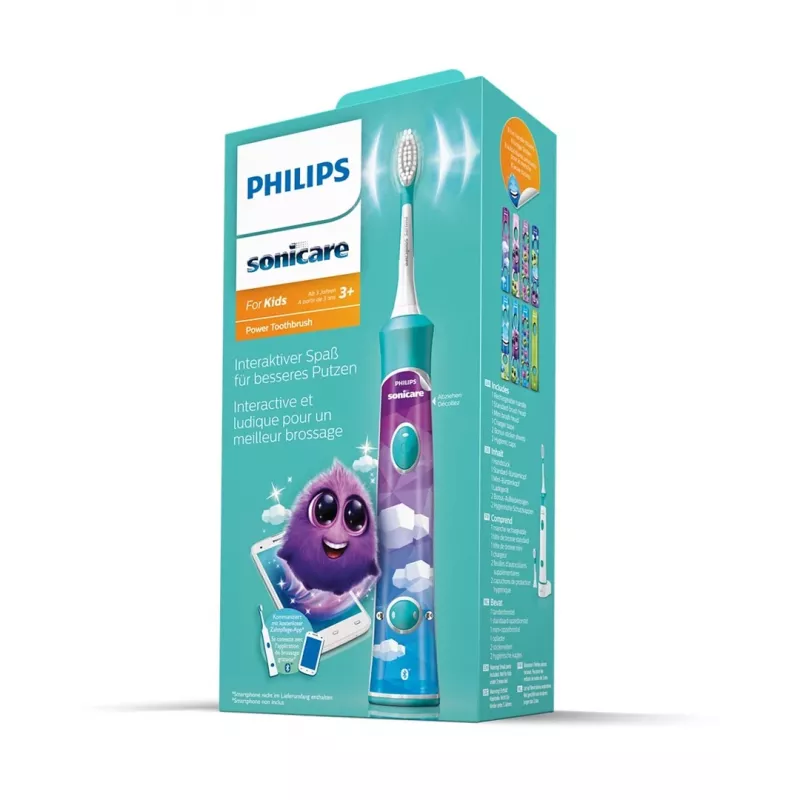 Cepillo de dientes sónico Philips Sonicare For Kids HX6352/11 Color Aqua