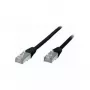 ShiverPeaks Cable de parcheo TP Cat.5e F/UTP STP negro 0,25 m – Cable – Red