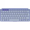 Logitech Keys-To-Go 2, Lila, Bluetooth, Alemán, 920-012966