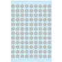 Etiquetas autoadhesivas HERMA 1838 gris 540 uds.