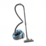 Aspirador sin bolsa ZELMER ZVC032P azul 1200 W, diseño compacto de tipo tanque