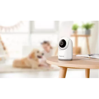 Cámara de vigilancia IP Reolink E331 — turret para interior, 2880×1616, objetivo de 4 mm, 87,5° horizontal, WLAN, montaje en techo/mesa