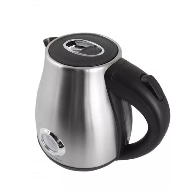 Hervidor ESPERANZA EKK029 — 1,7 L, 2200 W, acero inoxidable y plástico negro