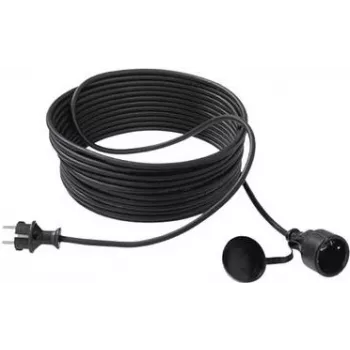 Cable de alimentación Bachmann 343.179 Negro 10 m