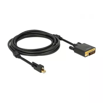 Adaptador de cable de vídeo DeLOCK 83727 Mini DisplayPort a DVI-D 3 m