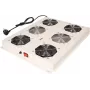 ROLINE 26.21.0307 unidad de ventiladores de 19", 4 ventiladores, ON/OFF, gris