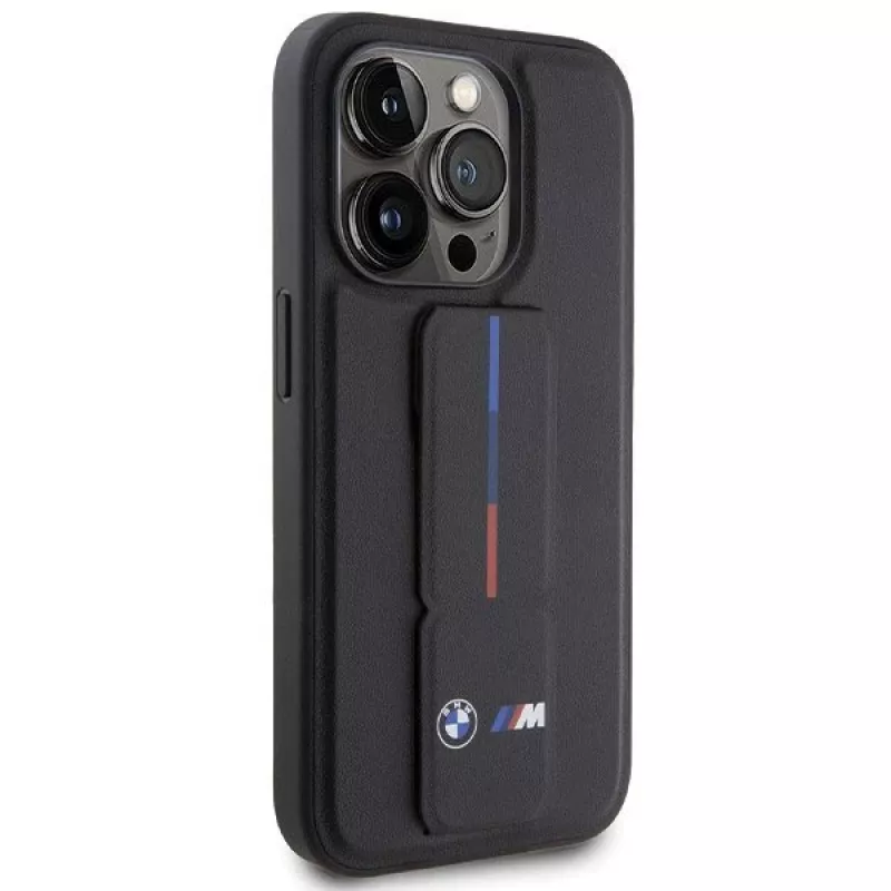 BMW | BMHCP15X22GSLK | Tapa trasera | Apple | iPhone 15 Pro Max | TPU, PC, piel ecológica | negro