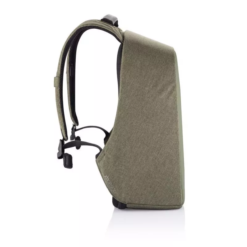 Mochila casual XD-Design Bobby Hero Small verde de piel PU