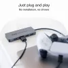 Hub USB Green Cell HUB-GC-C4A — hub USB-C 3.0 de 4 puertos