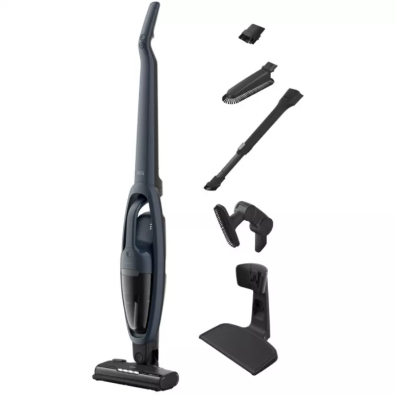 AEG Clean 5000 AS52CB18DB aspiradora de mano sin cable, 0,3 l, azul denim