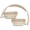 Defender FreeMotion B640 auriculares inalámbricos supraaurales, Bluetooth 5.3, USB-C, AUX 3,5 mm, 20–20000 Hz, 105 dB, beige