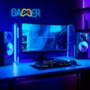 Manta SNL62MT GAMER luz de neón LED, USB, 5 W, multicolor