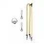 Correa multifuncional para el cuello Sunnylife GS022 para Pocket 3 (amarilla)