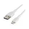 Belkin BOOST CHARGE - Cable Lightning - Lightning macho a USB macho - 3 m - blanco - para Apple iPad/iPhone/iPod (Lightning)