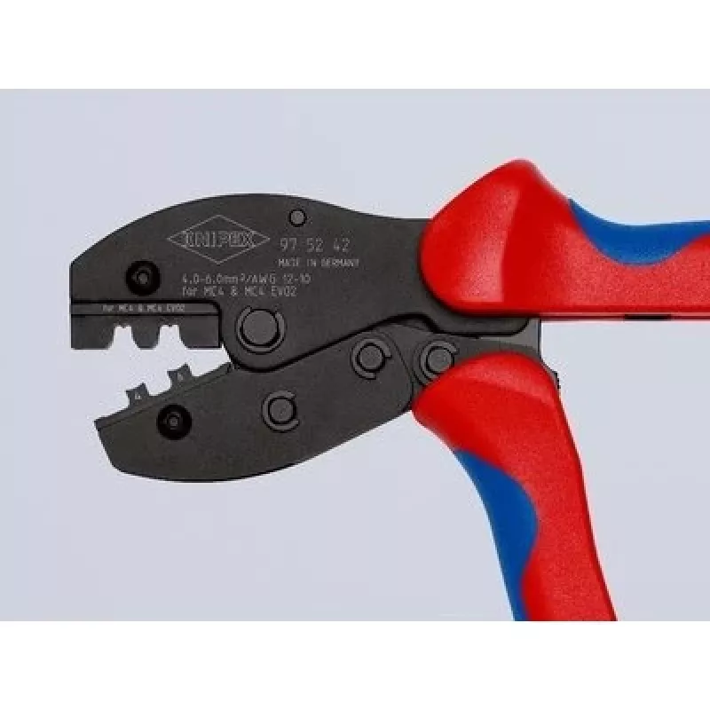 KNIPEX PreciForce alicate de crimpar para MC4 / EVO2