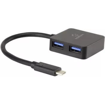 Renkforce RF-3754006 Hub de interfaces USB 3.2 Gen 1 (3.1 Gen 1) Type-A 5000 Mbit/s Negro (RF-3754006)