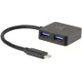 Renkforce RF-3754006 Hub de interfaces USB 3.2 Gen 1 (3.1 Gen 1) Type-A 5000 Mbit/s Negro (RF-3754006)