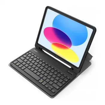 Teclado inateck iPad 11 iPad Air 4/5Gen Com. QWERTZ negro