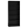 Estantería de oficina Topeshop R80 CZERŃ