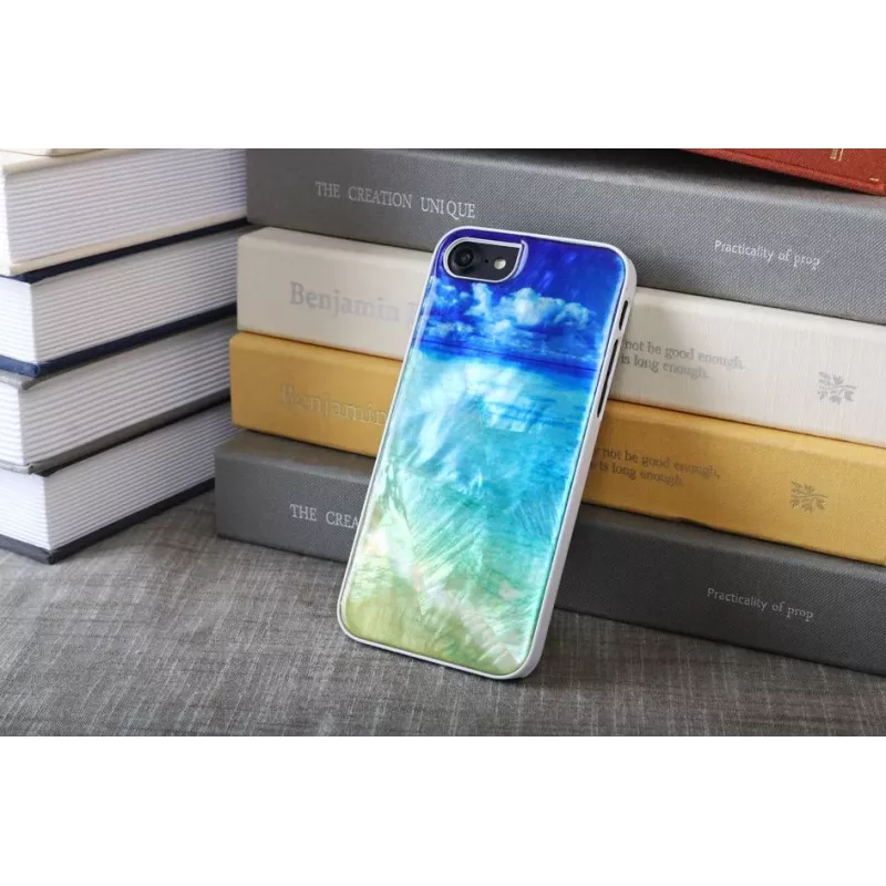 Funda iKins para Apple iPhone 8/7 beach blanco