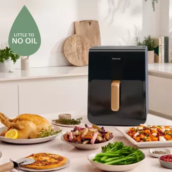 Freidora de aire Panasonic NF-CC600 6 L 1450 W negro