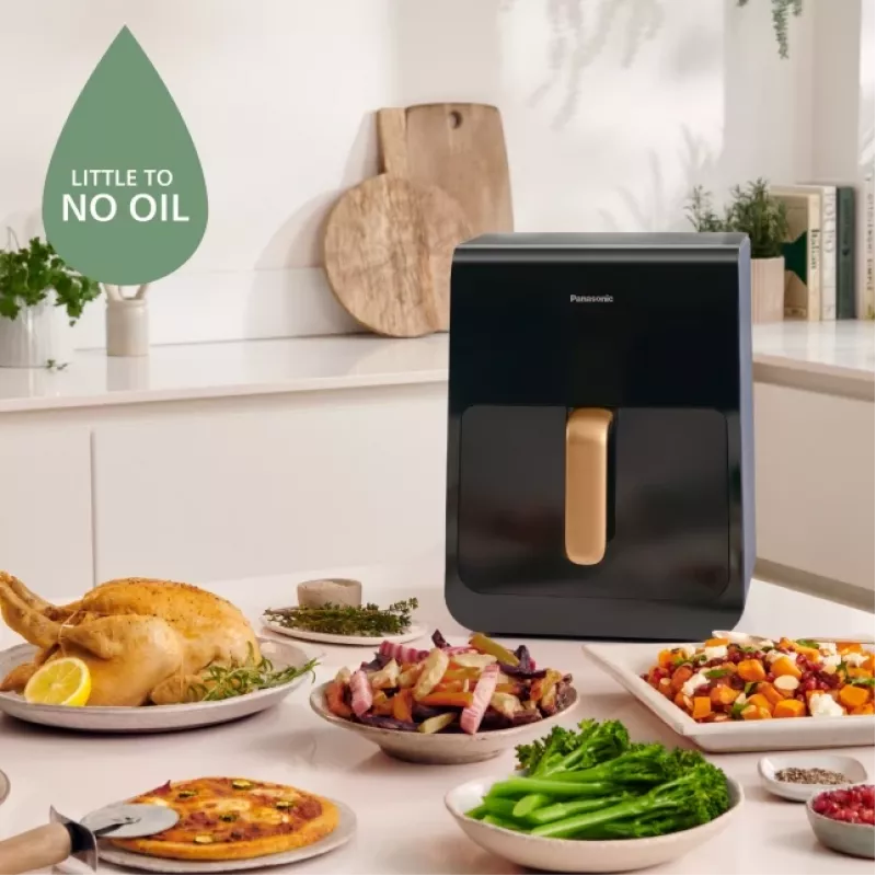 Freidora de aire Panasonic NF-CC600 6 L 1450 W negro