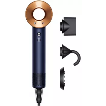Secador de pelo Dyson Supersonic 1600 W azul cobre flujo de aire 13,3 l/s