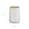Humidificador Medisana AH 680 ultrasónico 2,6 L, blanco, madera, 24 W