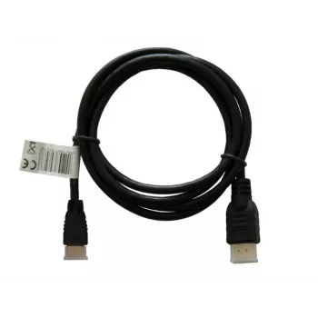 Cable HDMI SAVIO CL-39 1 m — Type-A (conector macho) a Type-D Micro (conector macho), HDMI 1.4, 4096x2160, ARC, Ethernet, contactos dorados, negro
