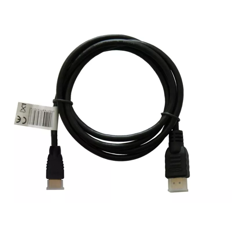 Cable HDMI SAVIO CL-39 1 m — Type-A (conector macho) a Type-D Micro (conector macho), HDMI 1.4, 4096x2160, ARC, Ethernet, contactos dorados, negro