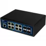 Switch PoE industrial ALLNET ALL-SGI8112PMJ 8+4 puertos