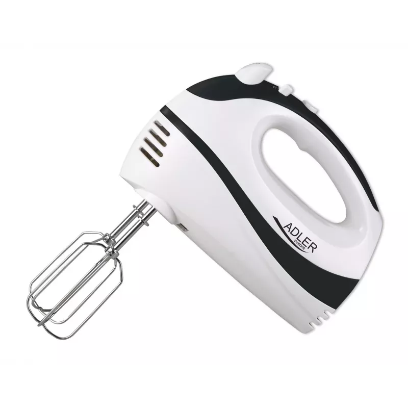 Batidora de mano Adler AD 4205 negra, blanca 300 W