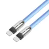 Cable USB-C 2en1 1m azul