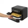ProfiCook PC-FR 1313 H freidora de aire doble, 10 L, 2400 W, negro/acero inoxidable