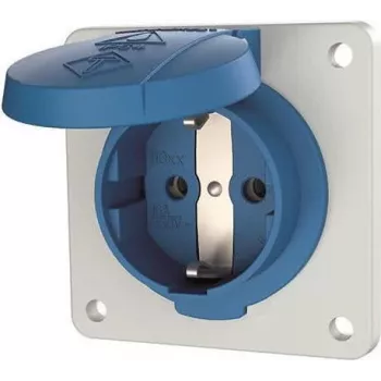 MENNEKES Elektrotechnik GmbH & Co. KG toma de corriente Schuko empotrable 16A 2p+E 230V bl 11011F