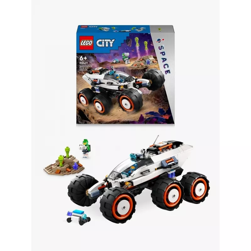 Lego City 60431 Vehículo explorador espacial y vida alienígena