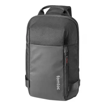 Bandolera Tomtoc Navigator-T24 S — negra, compacta para el día a día