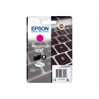 Cartucho de tinta Epson C13T07U340 magenta alto (XL) rendimiento para WF-4745 Series