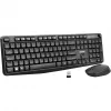 Ultron UMC300 conjunto de teclado y ratón – RF inalámbrico alemán negro (364180)